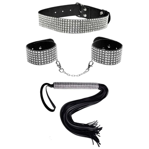 Kit Brilha E Castiga Sado 03 Itens Dominatrixxx