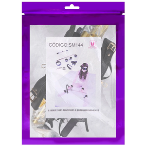 Kit Bondage Barra Dourada Algemas Youvibe Vipmix