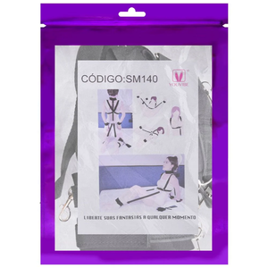 Kit De Bondage Com 7 Peças Sado Youvibe Vipmix