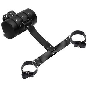 Kit Sado Algemas Bondage Couro Youvibe Vipmix