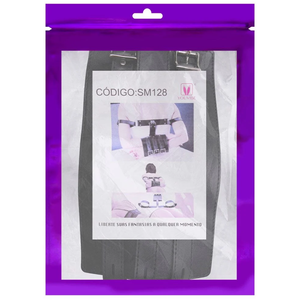Kit Sado Algemas Bondage Couro Youvibe Vipmix