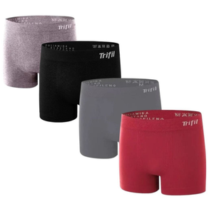 Cueca Boxer Infantil Lisa Sem Costura Trifil