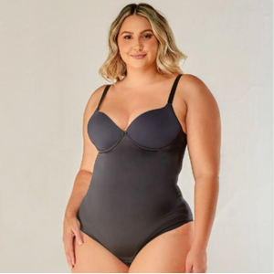 Body Modelador Plus Size Com Bojo Confort Vi Lingerie