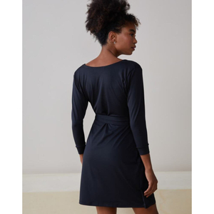 Vestido Transpassado Jersey Essential Amaro