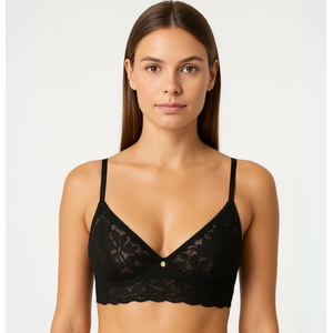 Sutiã Rendado Sem Bojo Com Aro Vaydosa Lingerie