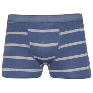 Cueca Boxer Adulto Em Algodão Com Listras Nawes