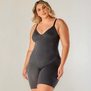 Body Modelador Plus Size Moldado Macaquinho Vi Lingerie