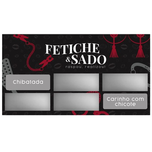 RASPADINHAS SADO E FETICHE