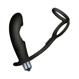 MASSAGEADOR DE PROSTATA COM ANEL DUPLO