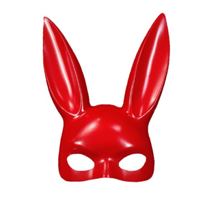 MÁSCARA ORELHAS DE COELHO;Cor:VERMELHO