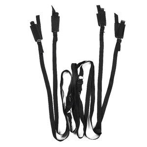 KIT BONDAGEM PARA CAMA DISTANCIADOR PARA PULSOS E TORNOZELOS