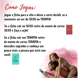 Sexoterapia jogo Erótico para Casais