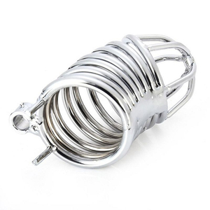 BDSM / CINTO DE CASTIDADE MASCULINO / COM CADEADO / EM ZAMACK