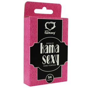 BARALHO KAMA  SEXY  COM  54 CARTAS - HOMO FEMININO - SEXY FANTASY