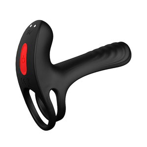 Anel Peniano Recarregável,Com Anel De Escroto E Vibro De Clitoris - Frank