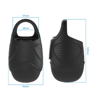 ANEL PENIANO COM VIBRADOR DE ESCROTO / EGG PRO