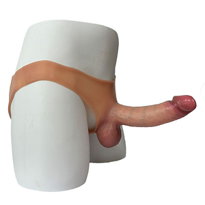 Cinta com penis Integrado em silicone liquido -19,5x5cm