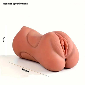 Masturbador Super Realístico 3 em 1 - Boca, Vagina e Ânus – Stoys