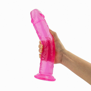 Pênis Realístico Em Jelly Com Ventosa 22 X 4,5 Cm –