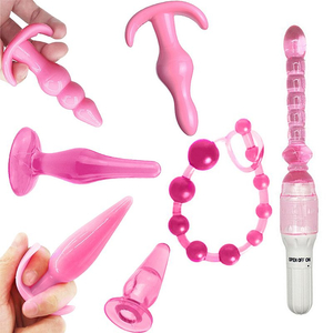 Kit 6 Plugs Anal variados +  Plug Vibratório – Stoys