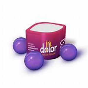 INDOLOR - BOLINHA DO PRAZER ANAL COM 3 UNIDADES