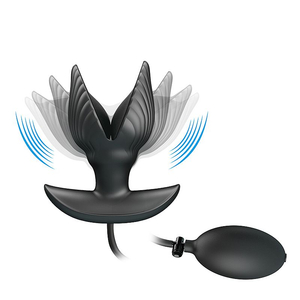 Plug Anal Inflável com Vibrador - Manson - Pretty Love