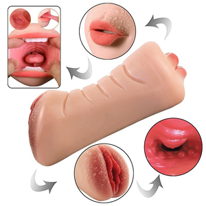 Masturbador Masculino Duplo - Boca e Vagina - Passion Lady