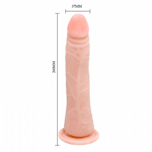 DILDO PÊNIS REALISTICO ARTICULADO COM VENTOSA 8,3