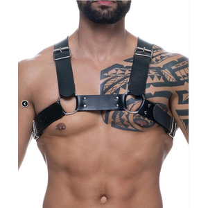 HARNESS EM COURO SINTÉTICO PREMIUM