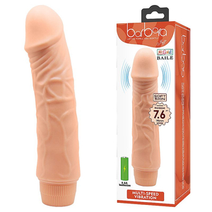 DILDO PÊNIS REALISTICO COM VIBRO MULTIVELOCIDADE 7,6