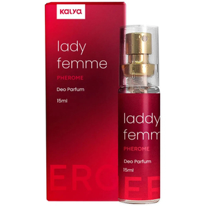 PERFUME FEMININO  COM ESTIMULADOR DE FEROMÔNIO PHEROME LADY FEMME 15 ml
