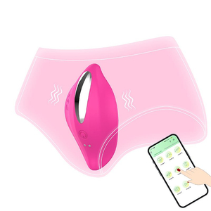 VIBRADOR DE CALCINHA COM CONTROLE POR APP / RECARREGÁVEL 9 VIBRAÇÕES - PANAME APP