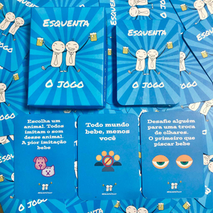 JOGO DE CARTAS - ESQUENTA O JOGO