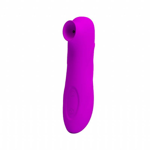 MASSAGEADOR COM SUCÇÃO/  12 VIBRAÇÕES  RECARREGÁVEL MAGIC FLUTE