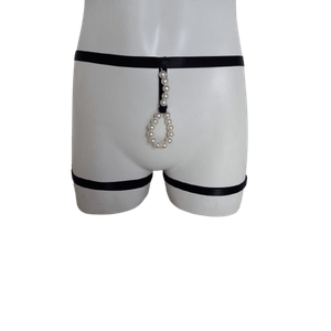 CUECA TAILANDESA - JOSCKSTRAP - MARIA MAYA  - PRETO