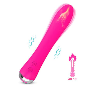 VIBRADOR DO PONTO G/COM AQUECIMENTO /9 VIBRAÇÕES/ RECARREGÁVEL /S-HAND / NICOLA