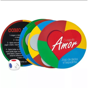 JOGO DO AMOR - COM DADOS E RASPADINHAS