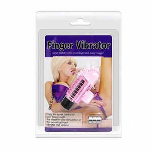 DEDEIRA EM SILICONE COM VIBRAÇÃO - FINGER