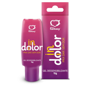 Indolor gel dessensibilizante, Prazer anal sem dor.