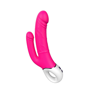 VIBRADOR ESTIMULADOR DO PONTO G RECARREGÁVEL COM PLUG ANAL - JAKIRO - S.HANDE