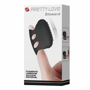 DEDEIRA COM VIBRO STEWARD - PRETTY LOVE