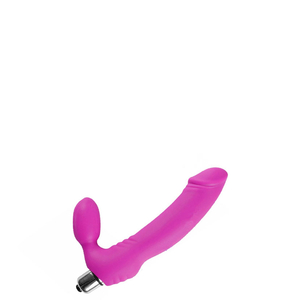 PENETRADOR STREPLESS  EM SILICONE COM 10 VIBRAÇÕES - VB020