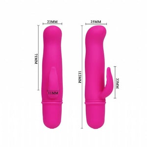 MASSAGEADOR EM SILICONE /BLITHE /10 VIBRAÇÕES/ PRETTY LOVE