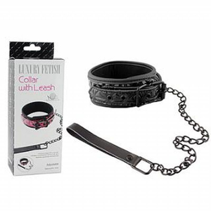 COLEIRA COLLAR WITH LEASH COM GUIA