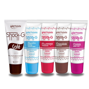 Shock-G Gel Eletrizante Beijável 8g | La Pimenta