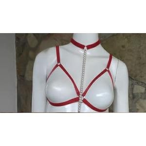 Sutiã Aberto Sensual BDSM | Maria Maya - Abertura que entrega exatamente o que você quer mostrar