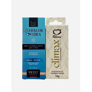 Babalub Gel Excitante com sabor Efeito Frio + Climax  – Intt –