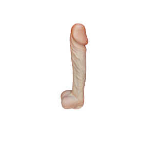 Dildo Pênis Gigante Realístico com ventosa em silicone líquido - 35x5cm