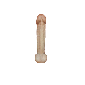 Dildo Pênis Gigante Realístico com ventosa em silicone líquido - 32x6,5cm