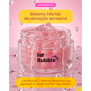 Bubble Vibes 3 em 1 | Intt - Lubrifica,excita e vibra